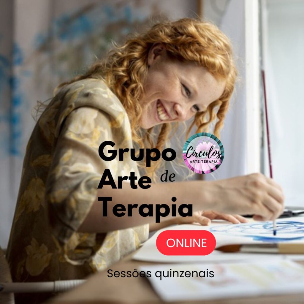 Grupo de arte-terapia online sessões quinzenais